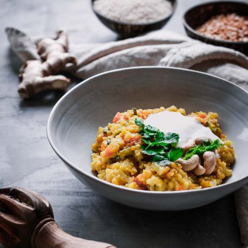 Ayurvedisches Kitchari Ayurveda Special im Januar Apple and Ginger