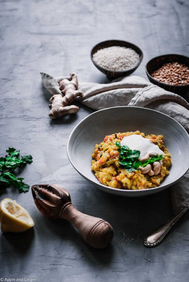 Ayurvedisches Kitchari Ayurveda Special im Januar Apple and Ginger