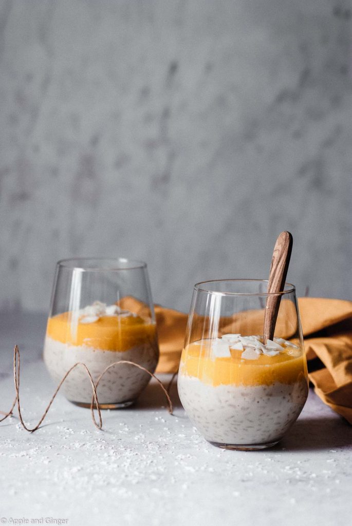 Kokos-Milchreis mit Mangopüree – die Ayurvedische Morgenroutine