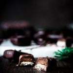 Schokoladen-Karamell-Riegel