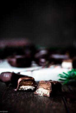 Schokoladen-Karamell-Pralinen