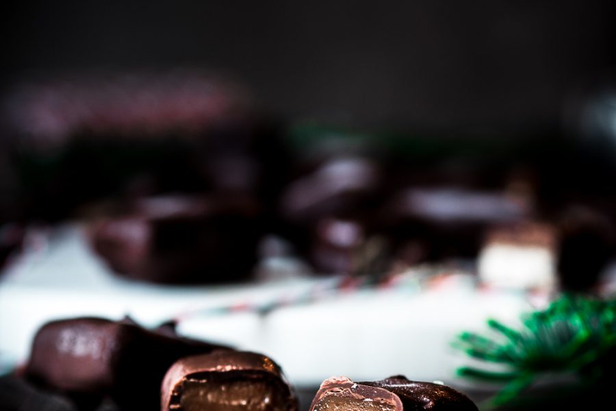 Schokoladen-Karamell-Pralinen